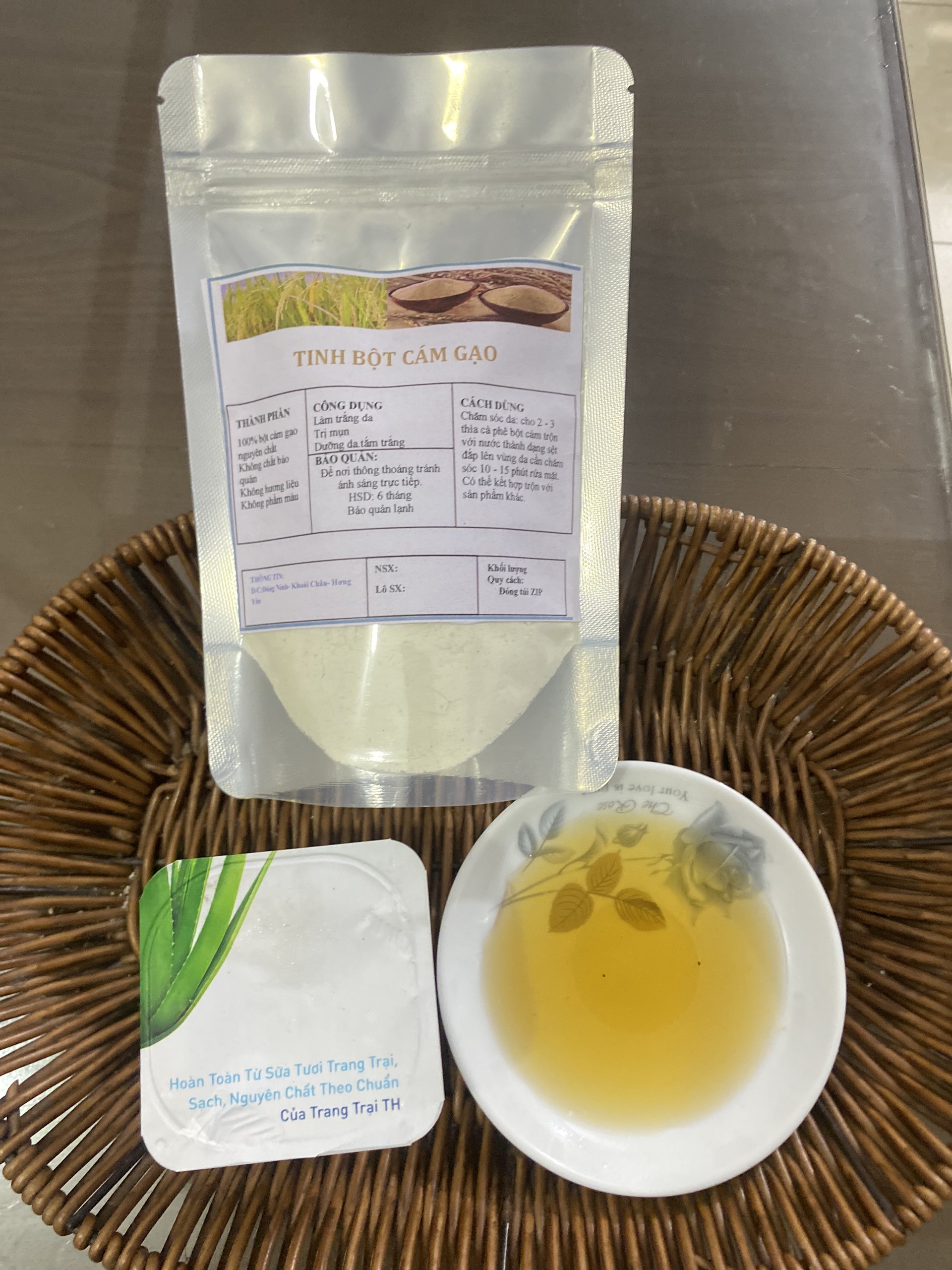 Bán Bột cám Gạo Nguyên Chất